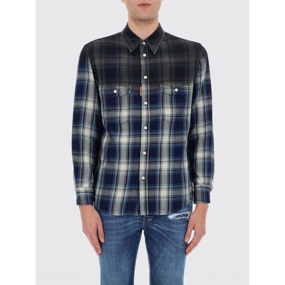 Dsquared2 Shirt Men Blue